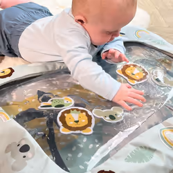 Animal Adventures Water Mat â Sensory Toys | Interactive Play | Machine Washable Cover | Suitable from 6 Months Plus