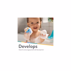 Splash 'N Slide Penguin Slide Baby Bath Toy - Early Development | Easy to Assemble | Suitable from 18 Months