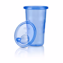Nuby 6 Pack Reusable Cups with Lids, 10 Ounce