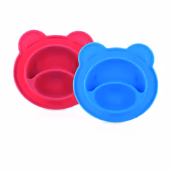 ID92958 Silicone Suction Plate Bear