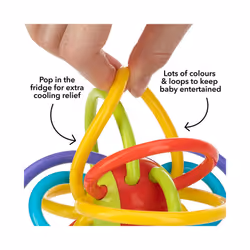 Nuby Lots Of Loops Teether