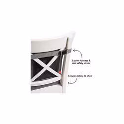 Travel Booster Seat, Folds Into A Handy Bag