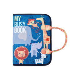 My Busy Book Sensory Toy for 3 year olds. Montessori Activity Board. Educational Toddlers Toys