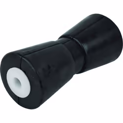 Attwood 11217-1 Heavy Duty Boat Trailer Roller Rubber Shaft Keel Black 12-Inch x 5/8-Inch