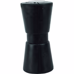Attwood 11217-1 Heavy Duty Boat Trailer Roller  Rubber Shaft Keel  Black  12-Inch x 5/8-Inch