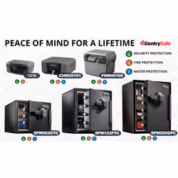 Sentry Safe Department of Justice Certified Safe Box with Key - Additional view 6