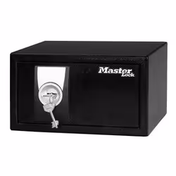 MASTER LOCK X031ML, Portable safe, Black, Key, Steel, 290 mm, 264 mm