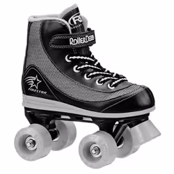 Roller Derby 1378-01 Youth Boys Firestar Roller Skate Size 1 Black/Gray
