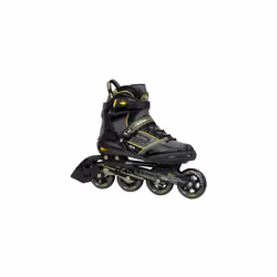 Roller Derby Aerio Q-60 Men's Inline Skates - Black/Yellow - UK Size 8