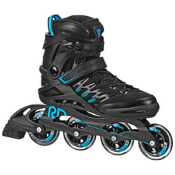 Roller Derby Aerio Q-84 Men's Inline Skates - Black/Blue - Size 08