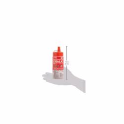 TAJIMA Micro Chalk - Red 10.5 oz (300g) Ultra-Fine Snap-Line Chalk with Durable Bottle & Easy-Fill Nozzle - PLC2-R300