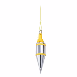 TAJIMA Plumb Bob Setter - 14 oz (400g) Magnetic Plumb-Rite with 14.5 ft Auto Recoil Cord & Quick-Stabilizing Bob - PZB-400GP
