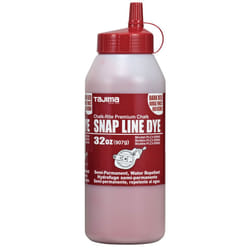TAJIMA Marking Chalk - Dark Red 32 oz (907g) Semi Permanent Snap-Line