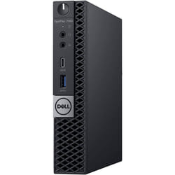 Dell Optiplex 7060 Micro MFF Desktop PC Intel i7-8700T 6-Cores 2.40GHz 16GB DDR4 New 256GB M.2 NVMe SSD WiFi BT HDMI New Dell KB & Mouse Windows 10 Pr