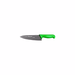 Professional Chefs Knife - BKG301-8 Wide Triangular 8" (200mm) Ultra Sharp Kitchen Knife With Long Lasting Blade - Green Hand ...