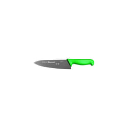 Professional Chefs Knife - BKG301-8 Wide Triangular 8" (200mm) Ultra Sharp Kitchen Knife With Long Lasting Blade - Green Handle Stainless Steel