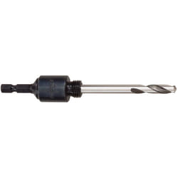 Starrett A4E 14-30mm/ 9/16-1.3/16-inch Arbor with Extra Length HSS Pilot Drill Fits Hole Saws