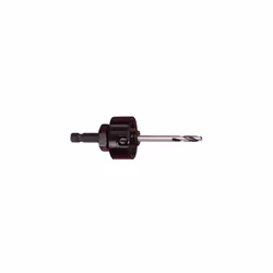 A17-38E Hole Saws Arbor - 8.75mm (11/32â) Hex Shank Arbor for 32 - 210mm Holesaws with Extra Length High Speed Steel Drill ...