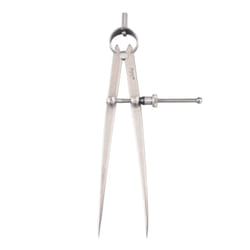 Starrett Yankee Spring-Type Divider with High-Grade Steel  Bow Spring and Quick Adjusting Spring Nut - 8"""" Size and Capacity  Spring Joint T