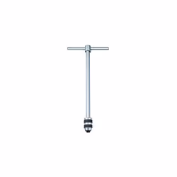 Starrett 93F T-Handle Tap Wrench 1/4-1/2 Tap Size 3/16 - 5/16 Square Shank Diameter 13 Body Length