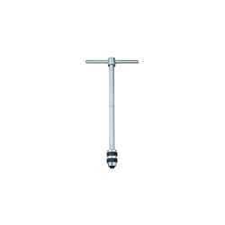 Starrett 93F T-Handle Tap Wrench  1/4-1/2 Tap Size  3/16 - 5/16 Square Shank Diameter  13 Body Length