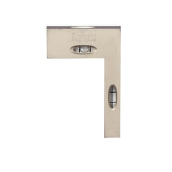 Starrett Cross Test Level and Plumb  Cast Iron  Satin Nickel Finish  Precision Tool for Machinery Setup  3x0.5x0.5 Inches  24-30 Minutes Accuracy - 13