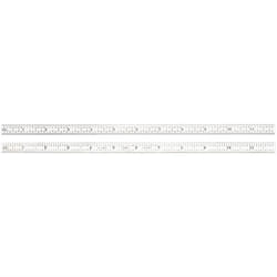 C305R-12 Full Flexible Steel Rule with Inch Graduations  5R Style Grad