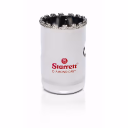 Starrett D0156 33mm/ 1.5/16-inch Diamond Ceramic and Abrasive Material Hole Saw