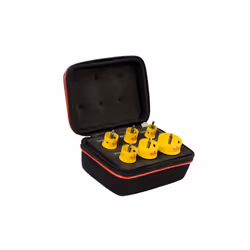 Starrett Cordless Smooth Cut Bi-Metal Holesaw Kit, 6 Piece KCS06001
