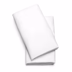 Chicco LullaGo Bassinet Sheets - White 2-Pack | White