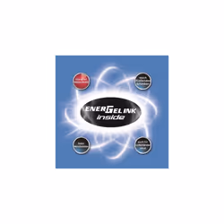 Pentel 0.5mm Energel-Xm Refilable Retractable Gel Roller with Metallic Looking Barrel - Black