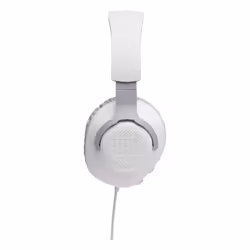 JBL Quantum 100 - Wired Over-Ear Gaming Headphones - White  Large