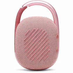 JBL Clip 4 Portable Bluetooth Speaker, Pink, JBLCLIP4PNKAM