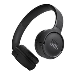 Tune 520 BT Wireless On-Ear Headphones with JBL Pure Bass Sound, Bluetooth 5.3, Hands-Free Calls and 57-Hour Battery Life, Black
