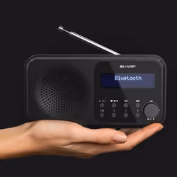 SHARP Tokyo Portable Radio DAB DAB+ and FM with Bluetooth and Up To 40 Presets