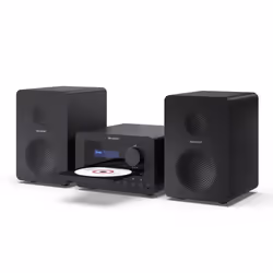 SHARP Tokyo FM Hi Fi Micro Sound System Bluetooth Input Radio CD XL-B514(BK)
