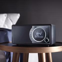 SHARP Digital Radio with Bluetooth DAB+ and FM LED Display and Alarm Clock 6W