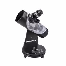 Celestron Firstscope 76 Signature Series Moon by Robert Reeves, Black, Grey, Aluminium, Starry Night Basic Edition, 7.6 cm