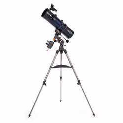 Celestron Astromaster 130EQ, Black, Blue, Grey, Steel, 610 mm, 12.5 kg, 13 cm