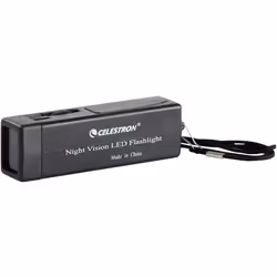 Celestron CE93588, Hand flashlight, Black, Plastic, LED, 2 lamp(s), Red