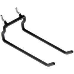Dorman Hardware 4-9808 Coated Multi-Tool Hook for 1/4"""" Pegboard  Black
