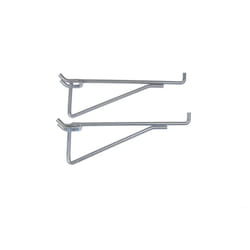 Dorman Hardware 4-9836 6-Inch Shelf Peghooks  Pack of 2