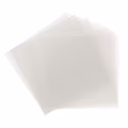 Samsill 25 Pack 12x12 .007 Clear Craft Plastic Sheets Compatible with Cricut Stencils Cards Journals Crafts 3D Embellish ...