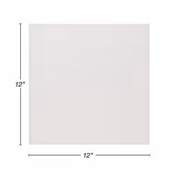 Samsill 25 Pack 12x12 .007 Clear Craft Plastic Sheets Compatible with Cricut  Stencils  Cards  Journals  Crafts  3D Embellishments  Acetate Sheets for
