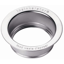 InSinkErator Sink Flange  Polished Stainless Steel  FLG-SS
