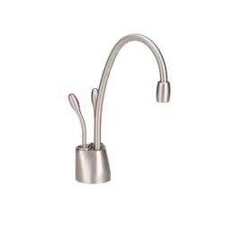 InSinkErator Contemporary Instant Hot and Cold Water Dispenser Faucet, Satin Nickel, F-HC1100SN
