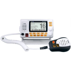 Uniden UM725GBT Marine VHF Radio  All USA  Canada  and Intl. Marine Channels  1Watt/25Watt Transmit Power  Largest LCD Screen in Class  NOAA Weather C