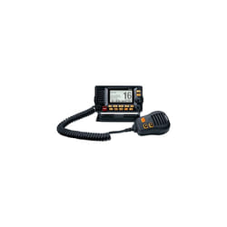 Uniden UM725BK Marine VHF Radio  All USA  Canada  and Int'l. Marine Channels  1Watt/25Watt Transmit Power  Largest LCD Screen in Class  NOAA Weather C