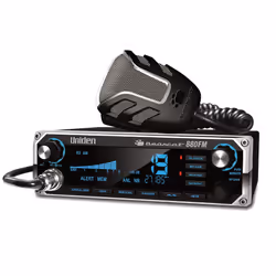 Uniden Bearcat 880FM CB Radio  40 Channels with DualMode AMFM  Large EasytoRead Backlit 7Color LCD Display  Backlit KnobsB
