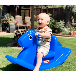 Little Tikes Rocking Horse (Blue) - Additional view 4